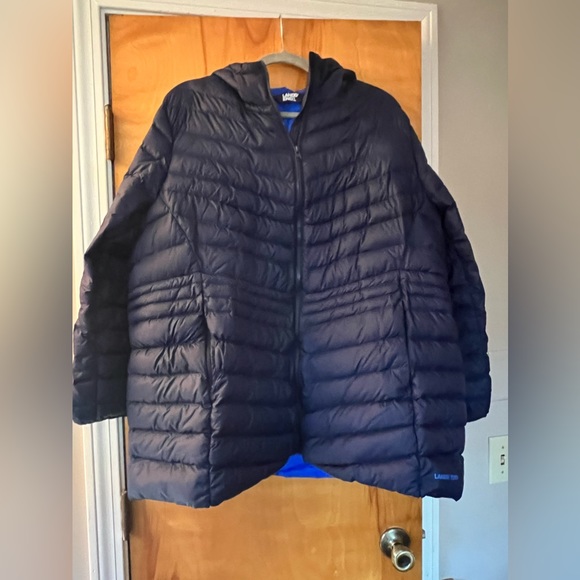 Lands' End Jackets & Coats Lands End Plus Size Ultralight Packable Down Long Jacket 2x
